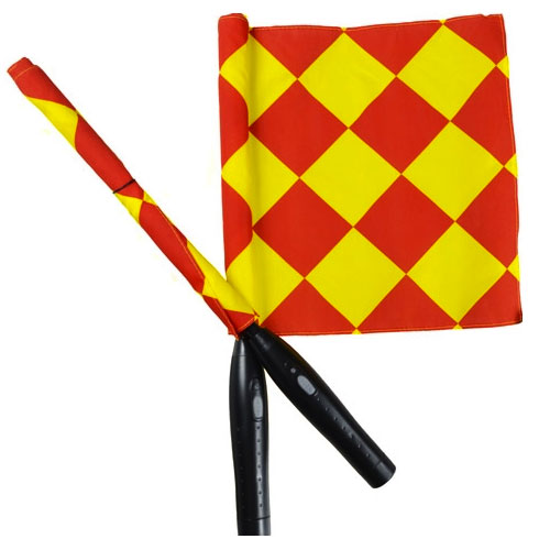 RefsCall Electronic Soccer Referee Flags