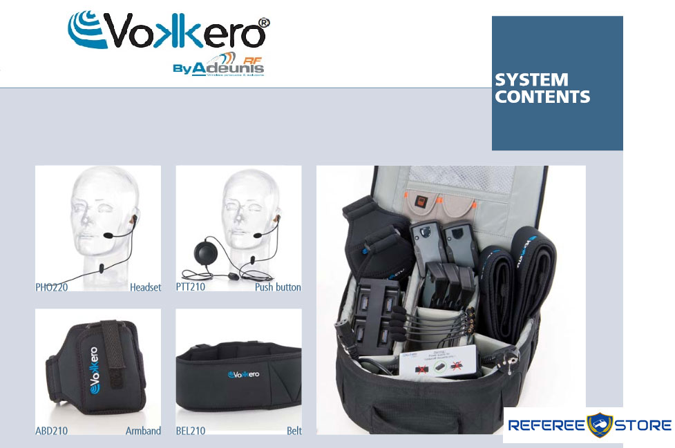 Vokkero Squadra Referee Headsets